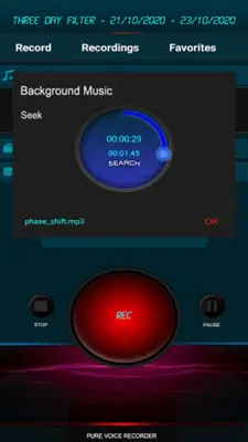 PureVoiceRecorderLight android App screenshot 4